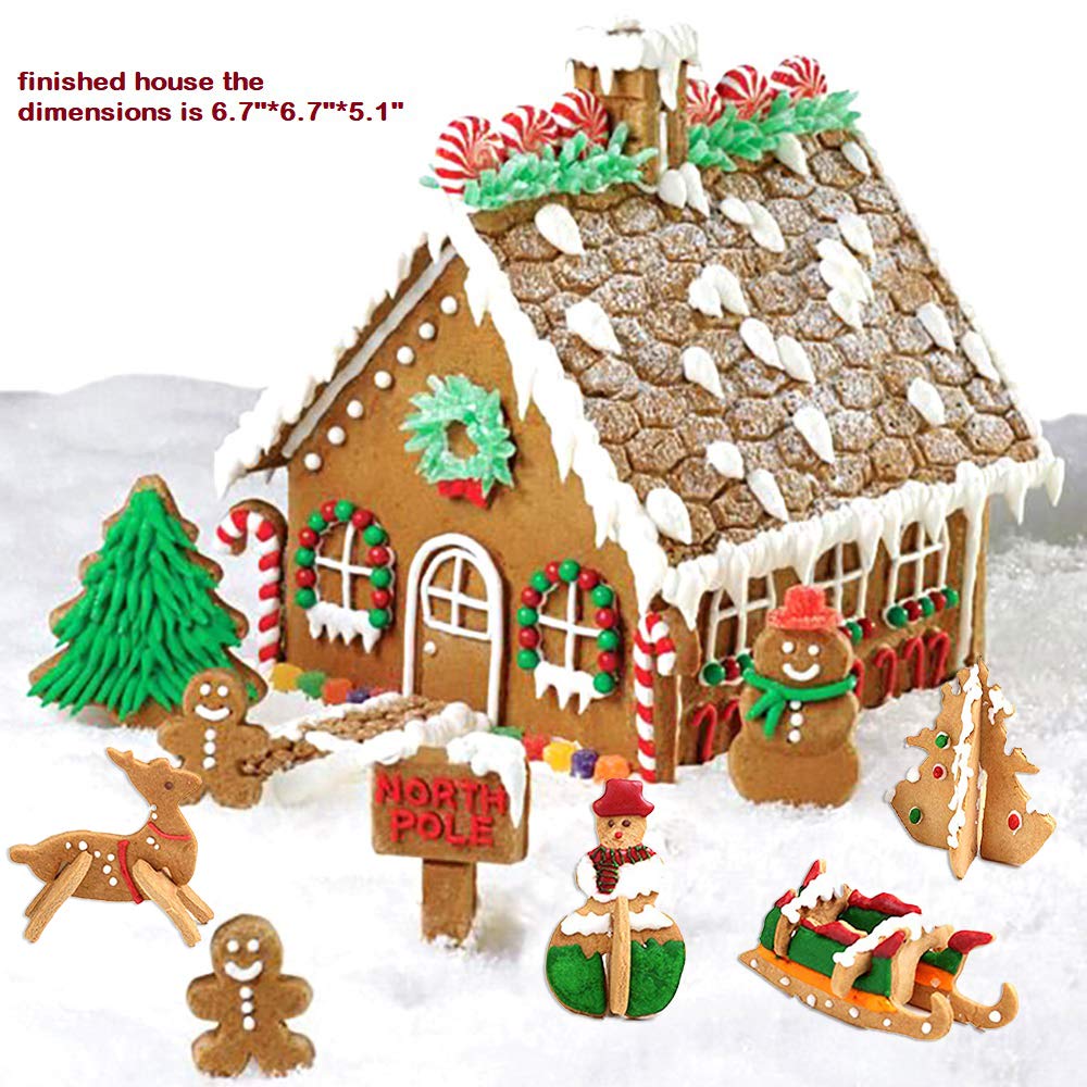 Avelena | Weihnachten Edelstahl 3D Ausstechform (18 Stück)