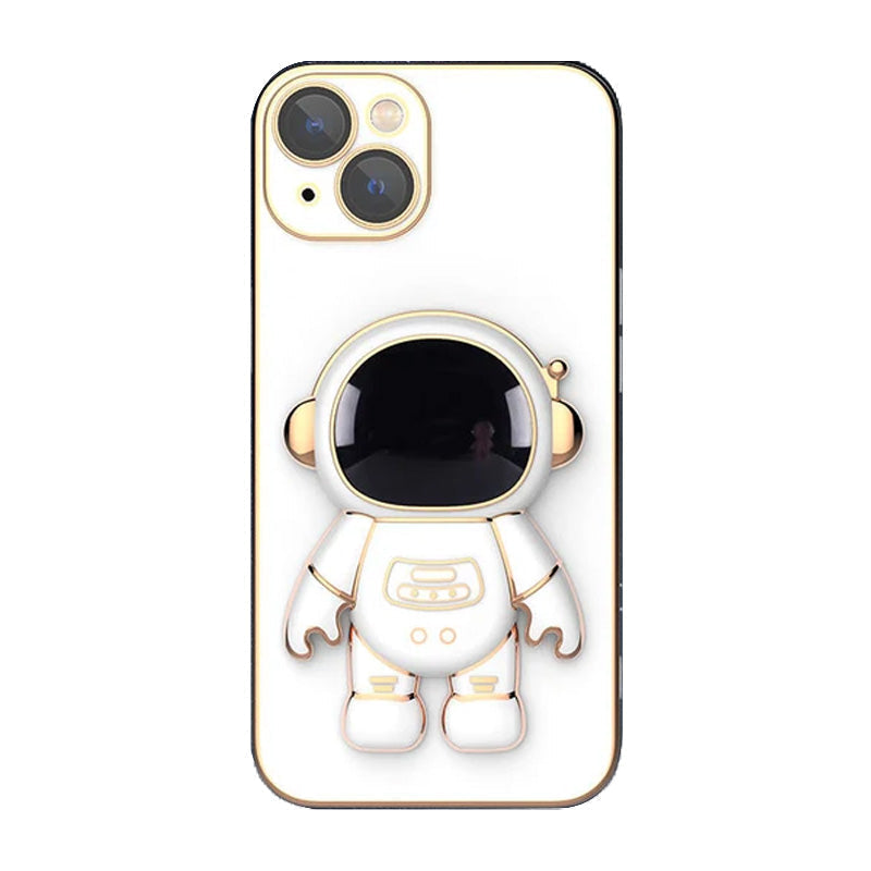 Avelena | 6D Beschichtung Astronaut Versteckte Standhülle für iPhone