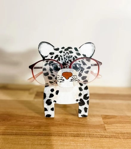 Avelena | 🦉Holzbrillenständer mit Tieren👓