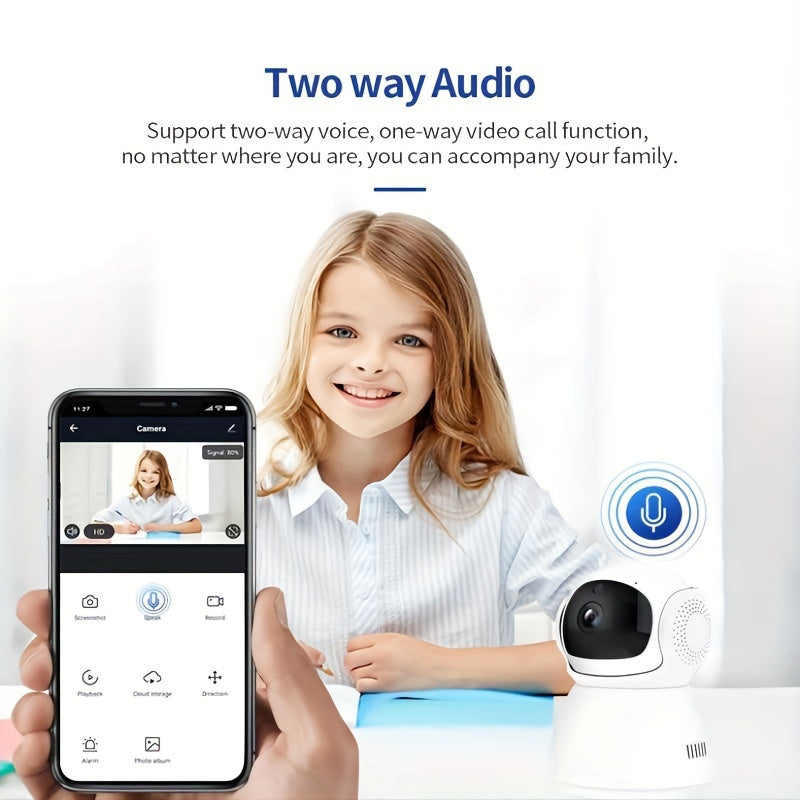 Avelena | WatchGuard | Innenraum-Wi-Fi-Kamera mit automatischer Tonverfolgung