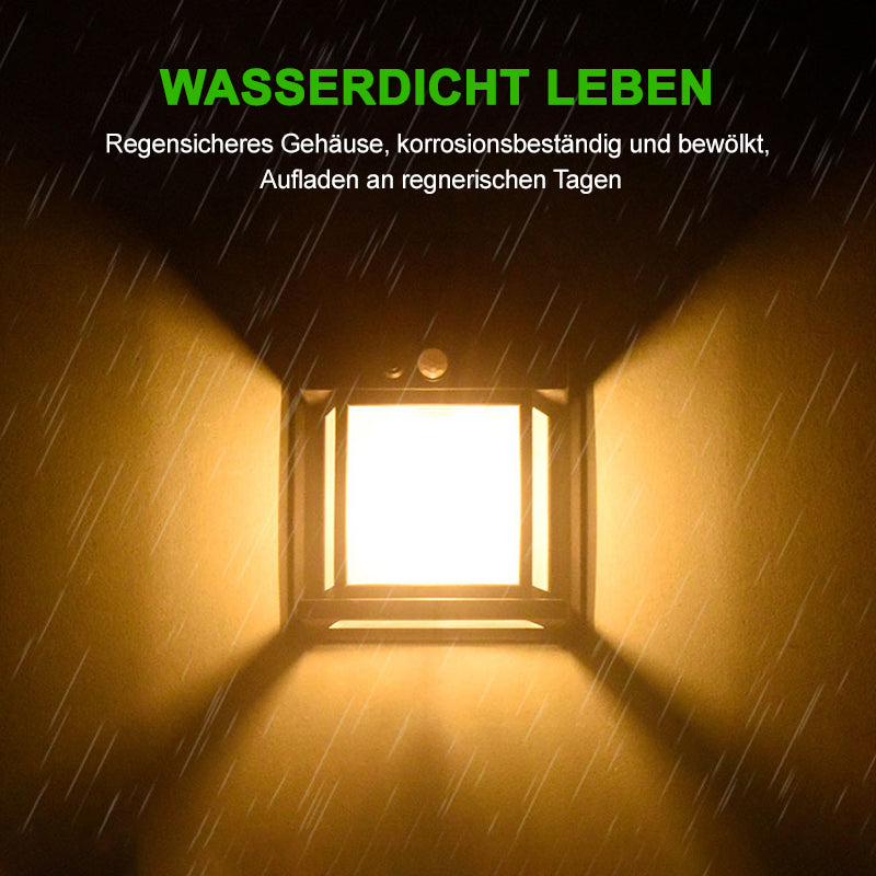 Avelena | Solar Wolfram Wandleuchte für den Außenbereich