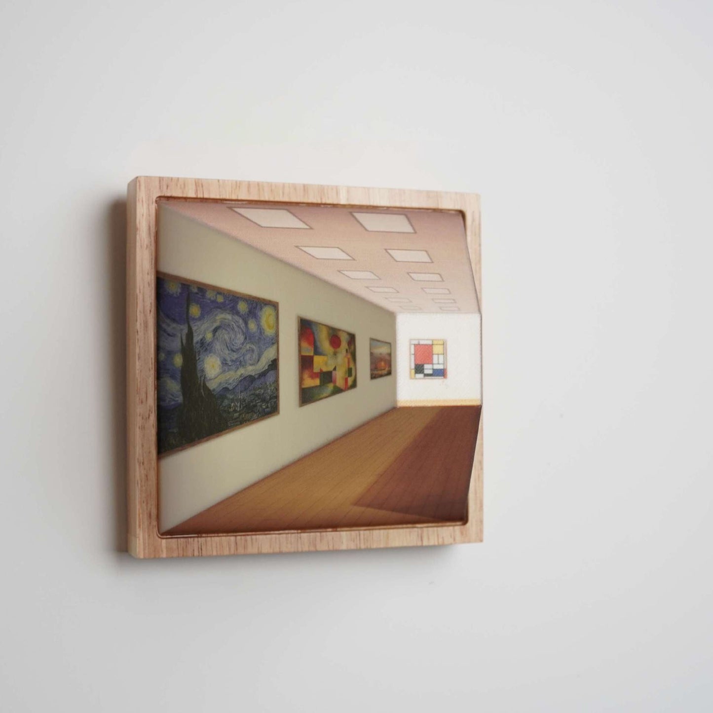 Avelena | 3D Brillenfreie Galerie Optische Täuschung Wandlampe & Nachtlicht
