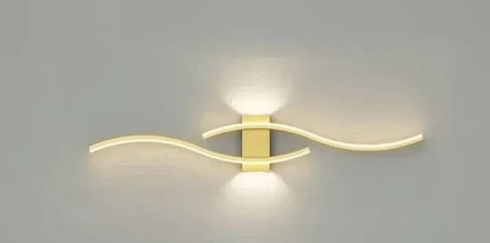 Avelena | Virella Wave LED Wandleuchte | Modernes Design | Warmweiß | Energiesparend