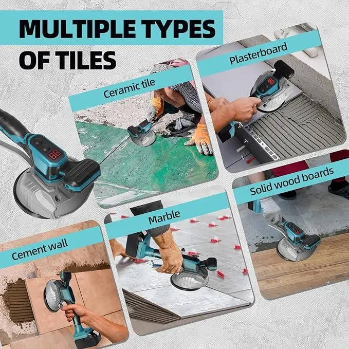 Avelena | Fliesen-Saug- und Vibrationstool, 5,1" Becher, 20.000 U/min