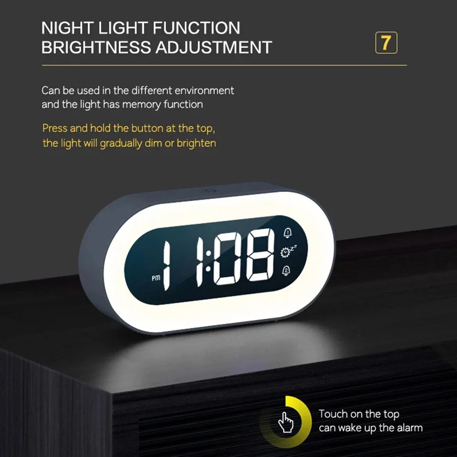 Avelena | Sunrise Sanftes Lichtwecker, USB betrieben