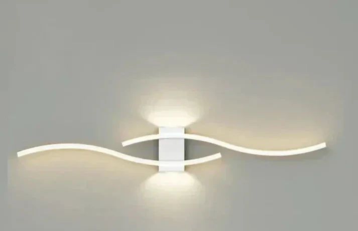 Avelena | Virella Wave LED Wandleuchte | Modernes Design | Warmweiß | Energiesparend
