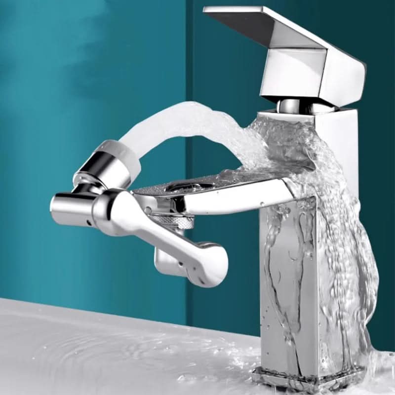 Avelena | SplashTurn - 1080° Drehbarer Wasserhahn mit Spritzwasserschutz