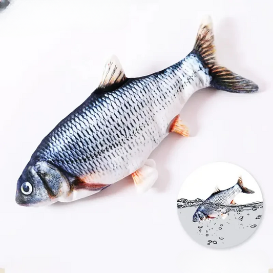 Avelena | USB-Ladegerät Interaktives Katzenspielzeug Fisch