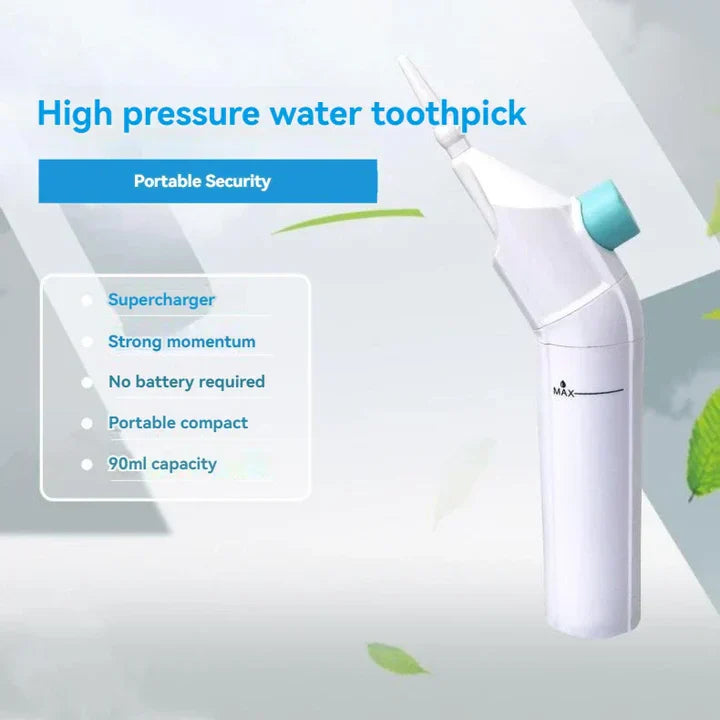 Avelena | Tragbarer Hochdruck-Wasserflosser – Professioneller Zahnreiniger mit Munddusche