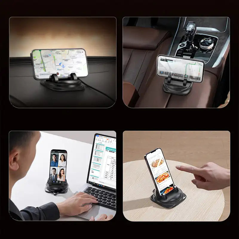 Avelena | 360°RotateX | drehbarer Handyhalter für das Auto