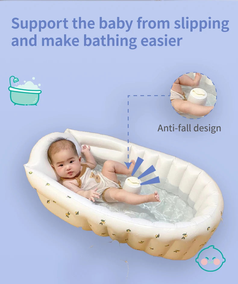 Avelena | SplashNest – Das mobile Badeparadies für dein Baby