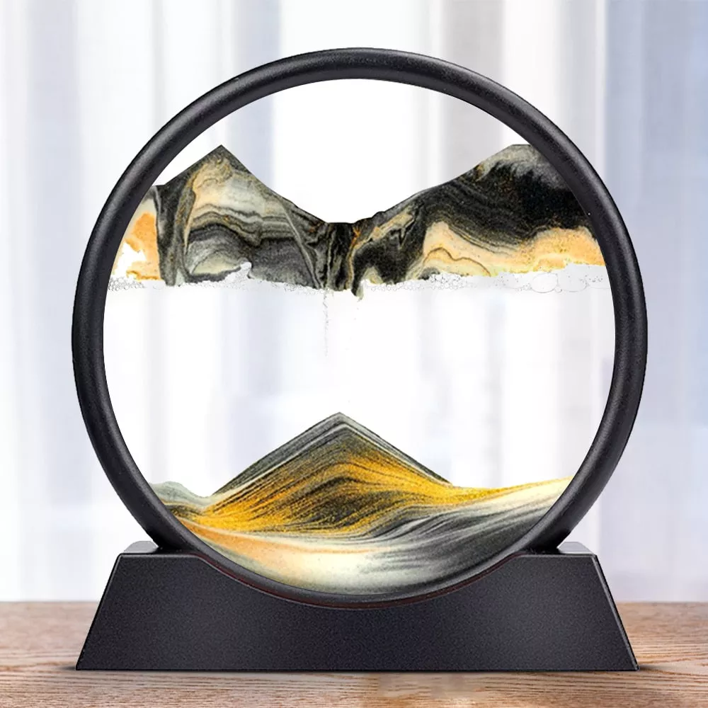 Avelena | 3D Sanduhr Tiefsee-Sandlandschaft
