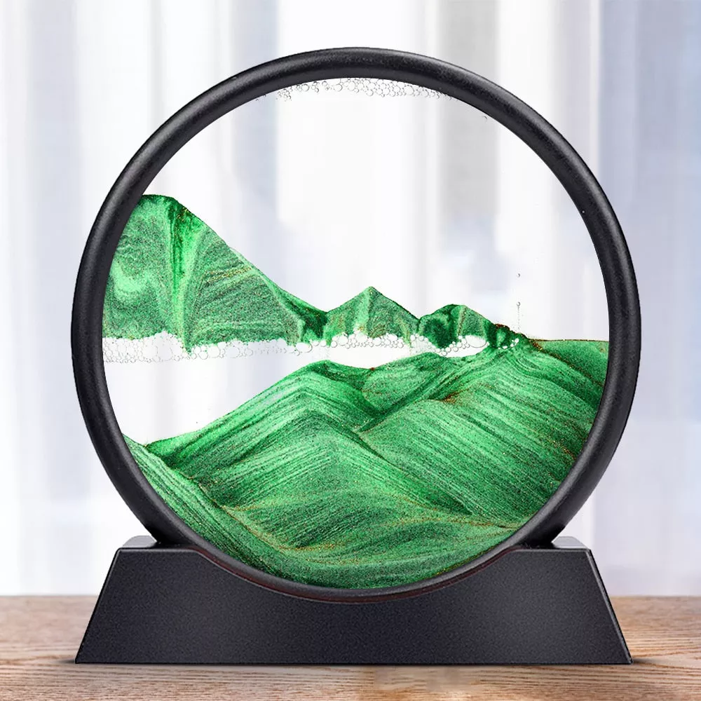 Avelena | 3D Sanduhr Tiefsee-Sandlandschaft