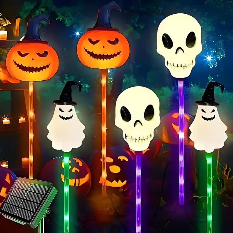 Avelena | 6 in 1 Halloween Solar Gartenlichter