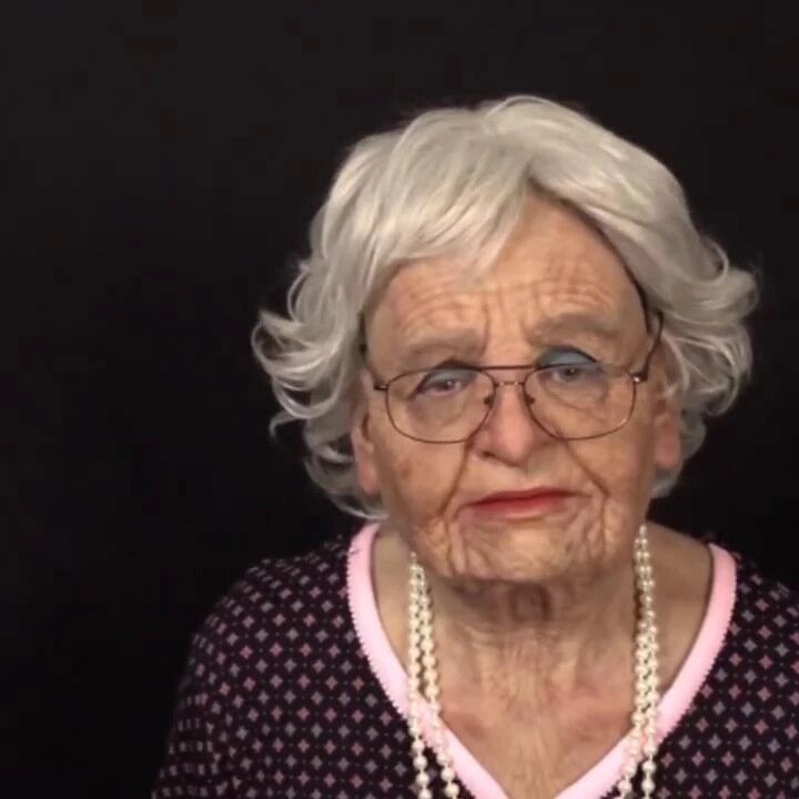 Avelena | Gruselige alte Mann Maske – Realistische Latex Halloween Maske für Erwachsene