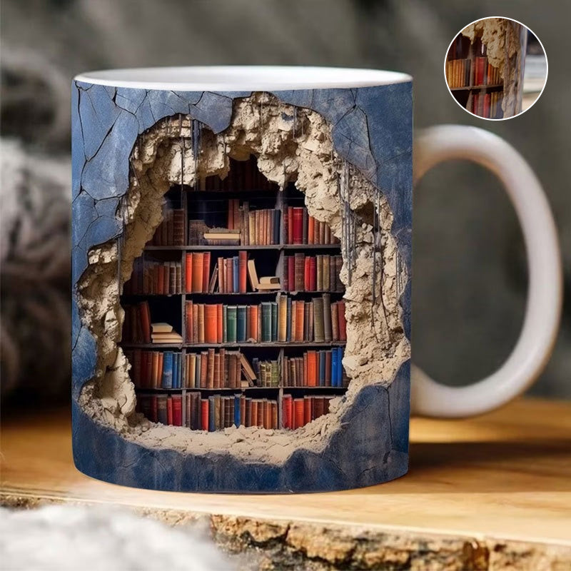 Avelena | 3D Bücherregal Tasse