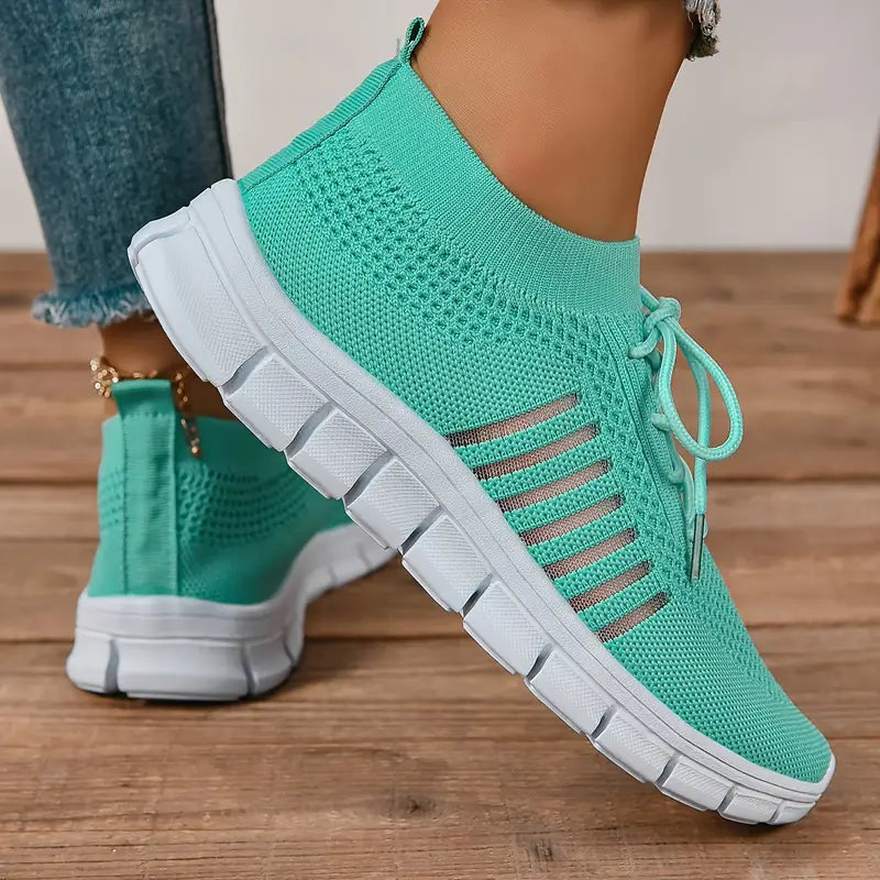 Avelena | Atmungsaktive Schnürsenkel Lauftrainer Turnschuhe