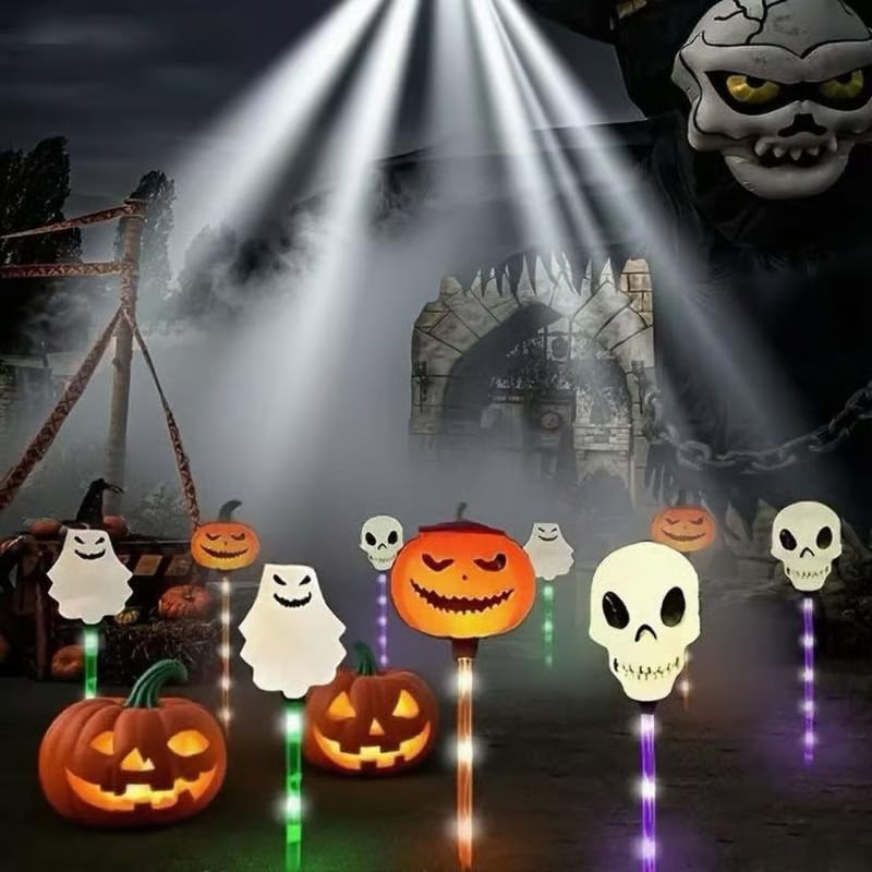 Avelena | 6 in 1 Halloween Solar Gartenlichter