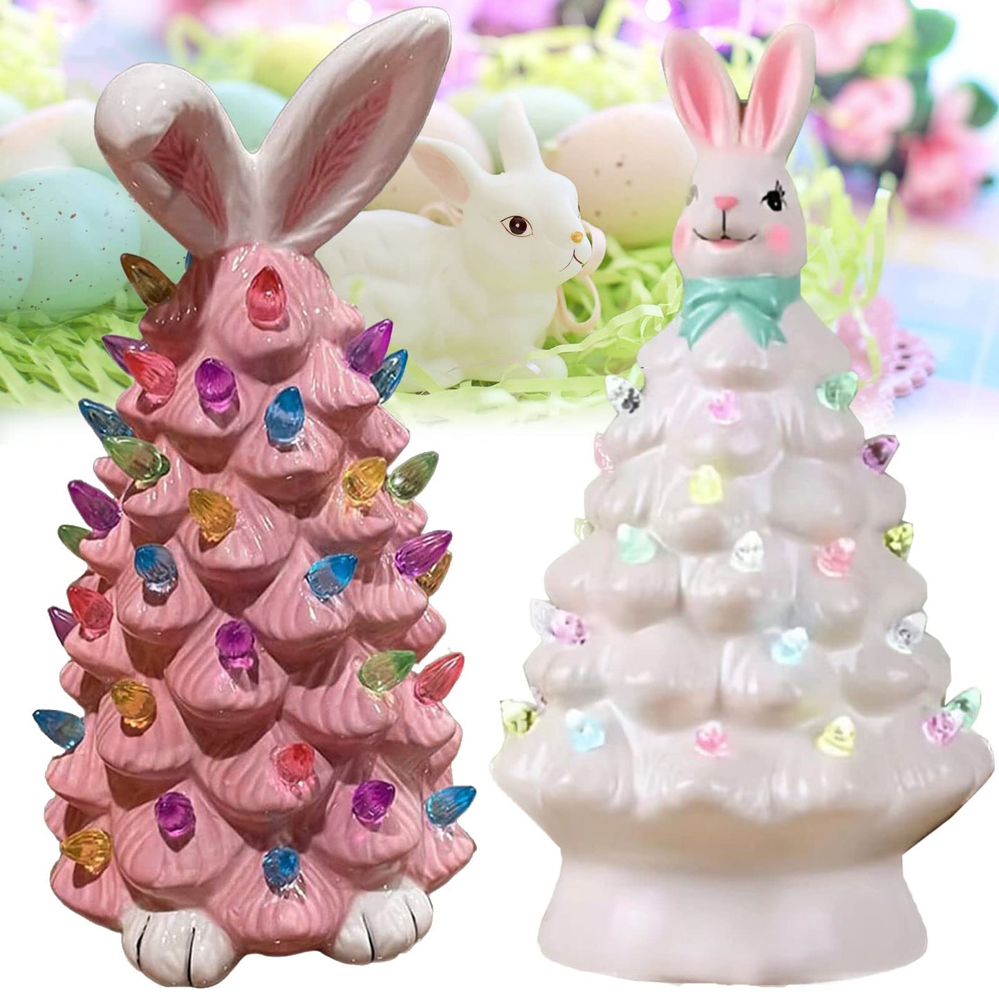 Avelena | Weihnachts-Pink-Hase-Baum