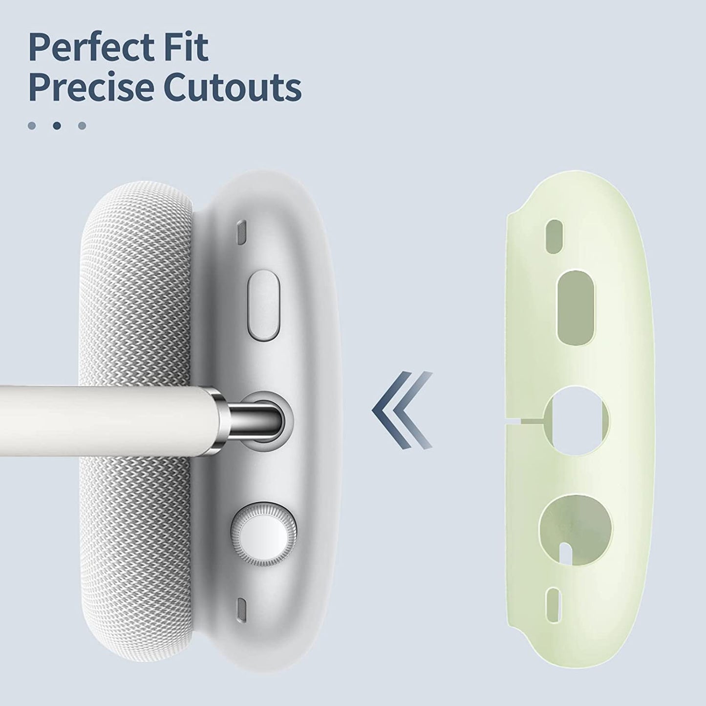 Avelena | AirPods Max Kopfhörer, Anti-Kratz Ohrmuschel-Abdeckung