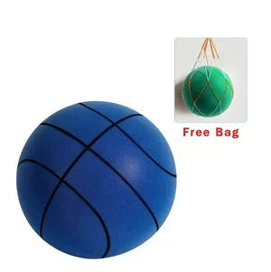 Avelena | Weich & Leise Basketball | PU-Schaum Indoor-Ball | Geräuscharm, Möbelfreundlich & Federnd | inkl. Netztasche