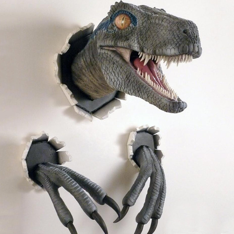 Avelena | Wandplatzende Velociraptor-Dekorationen