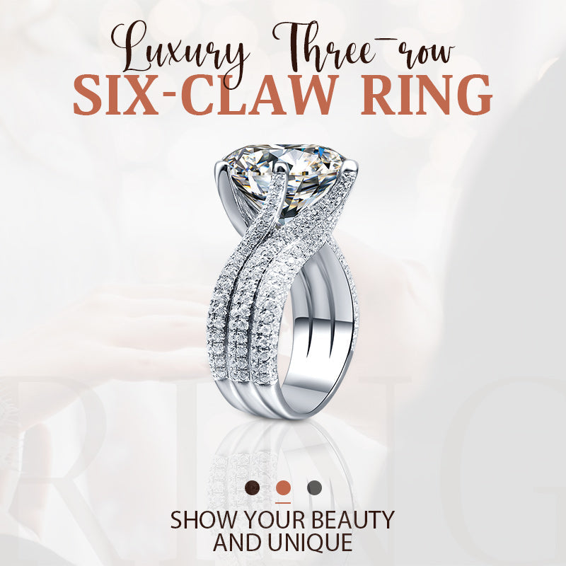 Avelena | 3-Karat Super Flash Moissanit Ring