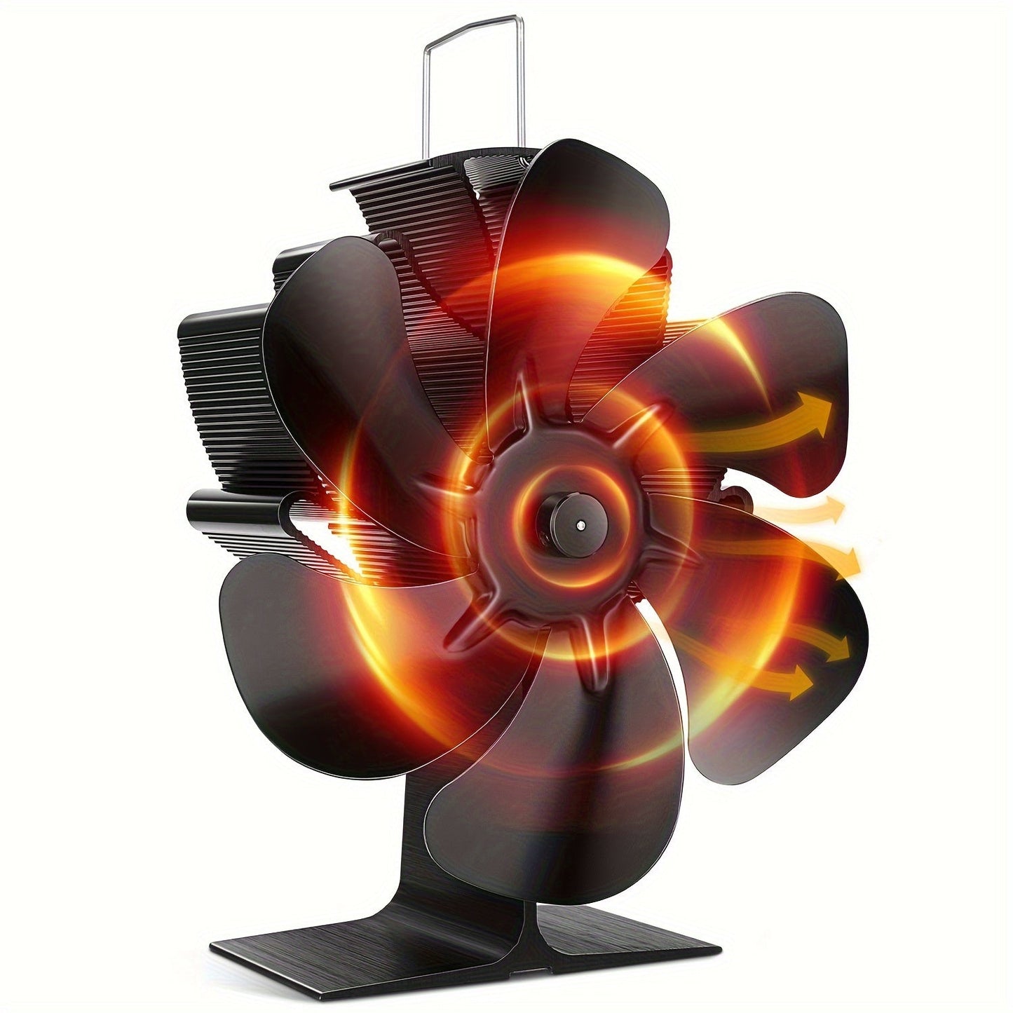 Avelena | ThermoBreeze | Heißbetriebsofenventilator – Lautloser Betrieb, Keine Elektrizität, Effiziente Wärmeverteilung