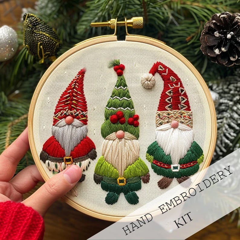 Avelena | Weihnachtsstickerei-KIT