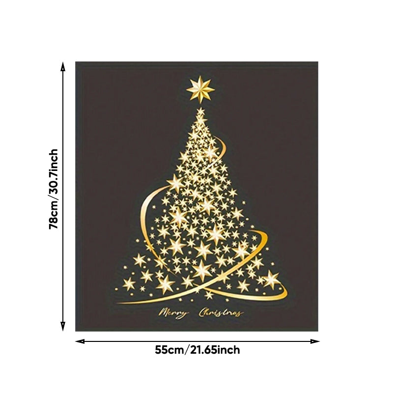 Avelena | Weihnachtsbaum-Fensteraufkleber