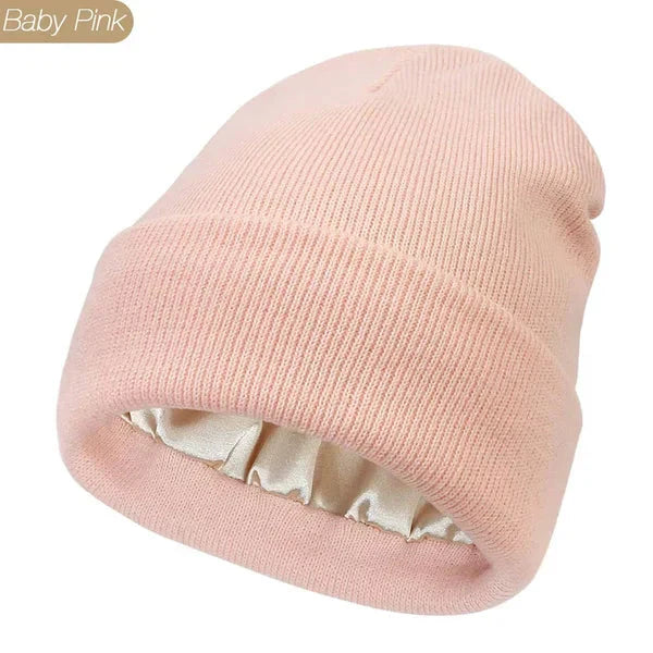 Avelena | Unisex Beanie | Anti-Statik & Anti-Frizz | Weiches, Glattes Gewebe | Verwirrungsfreies Design