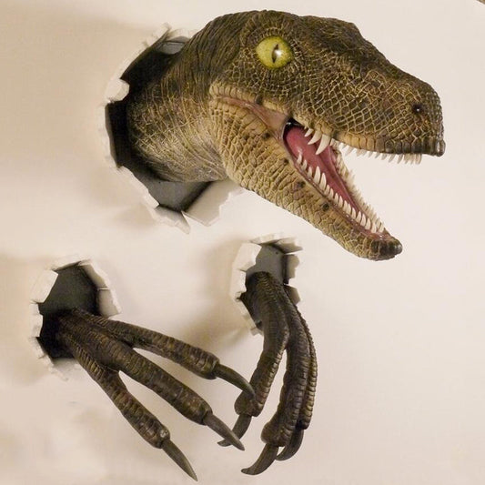 Avelena | Wandplatzende Velociraptor-Dekorationen