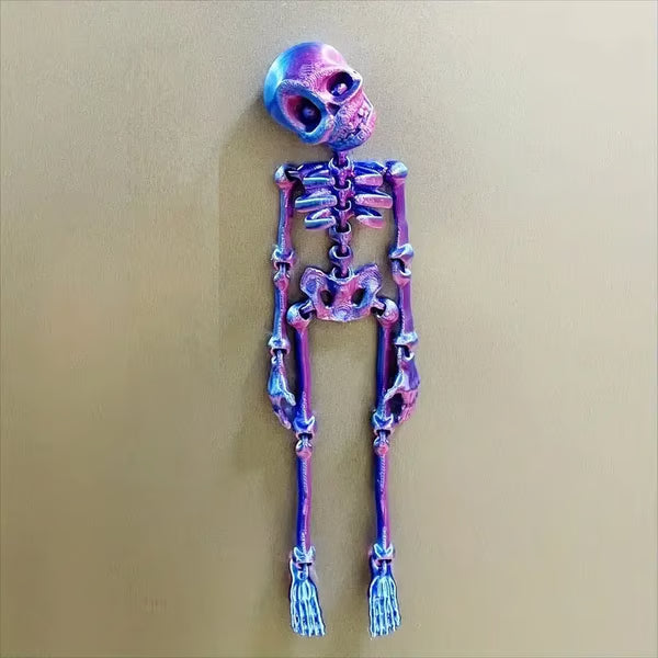 Avelena | 3D-gedruckte Vintage-Skelett-Magnetfigur 🎃