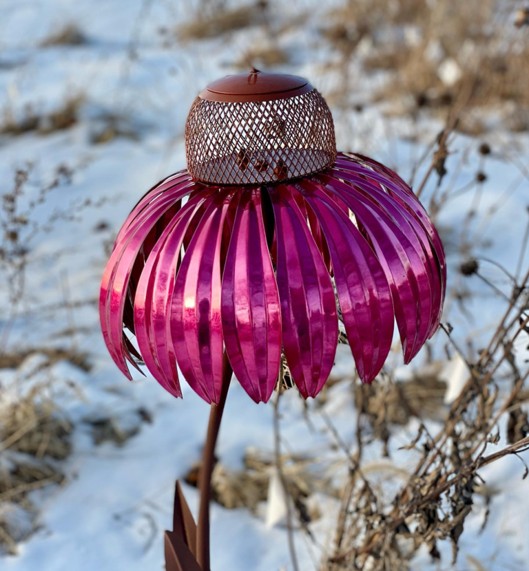 Avelena | Vogelfutter Station im Blumen-Design