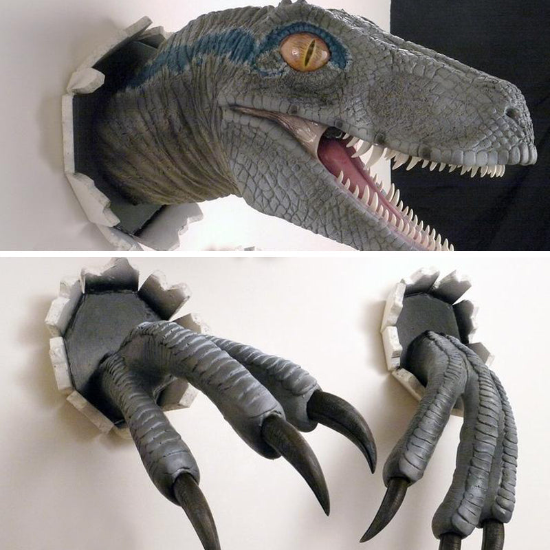 Avelena | Wandplatzende Velociraptor-Dekorationen