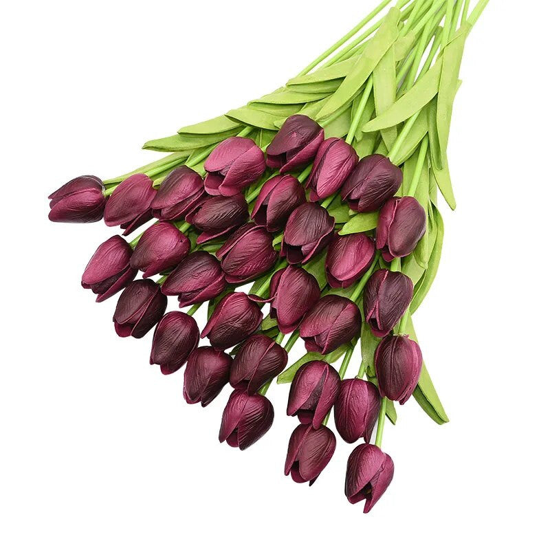 Avelena | 31 Stück Künstliche Tulpen