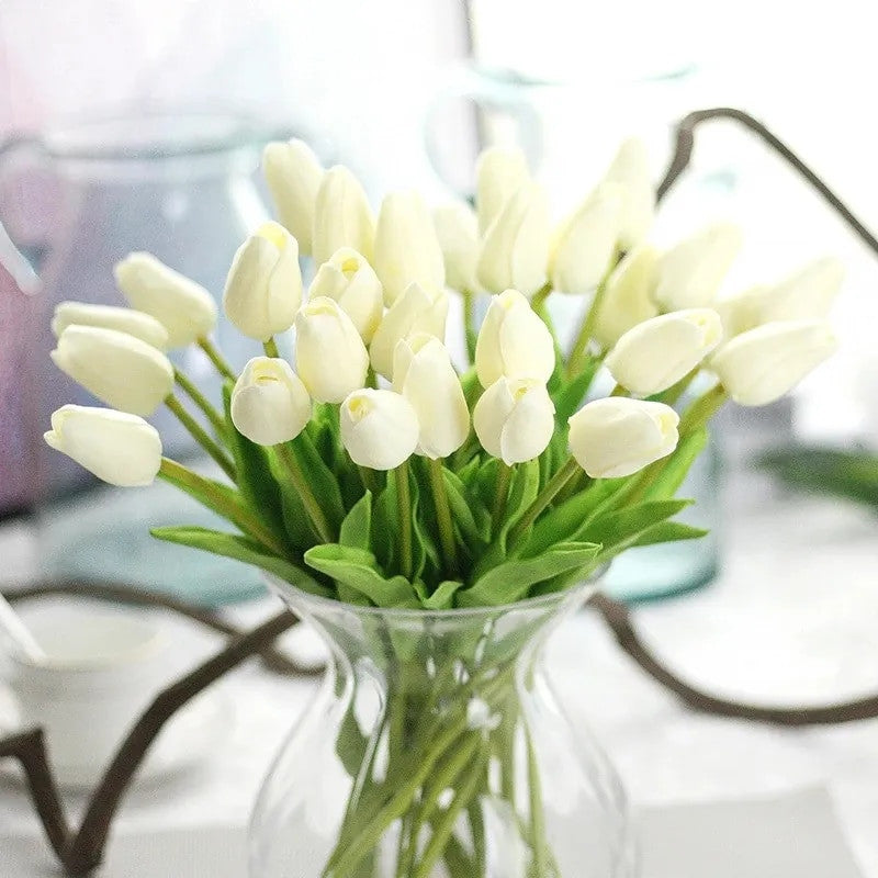 Avelena | 31 Stück Künstliche Tulpen