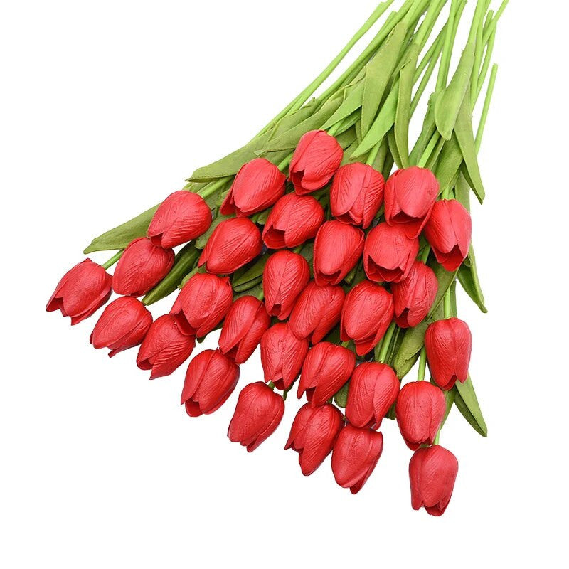 Avelena | 31 Stück Künstliche Tulpen