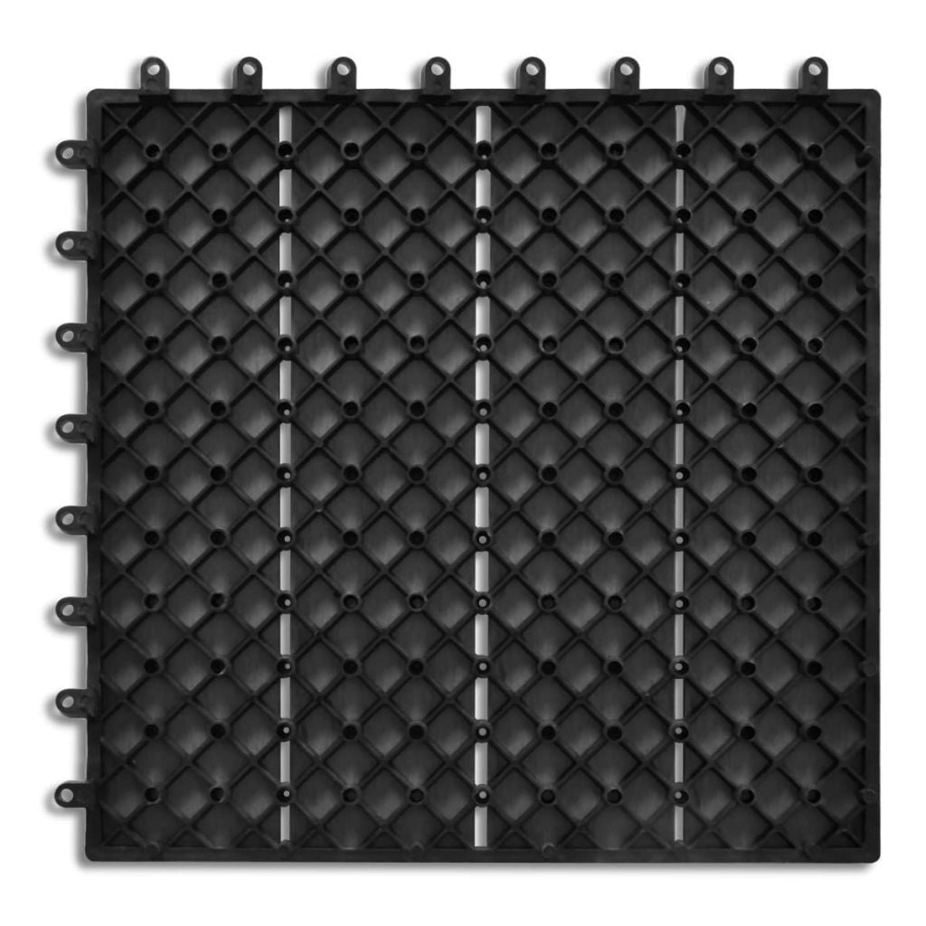 Avelena | WPC-Fliesen 30x30cm 11Stk 1m2 Grau