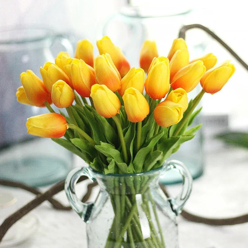Avelena | 31 Stück Künstliche Tulpen