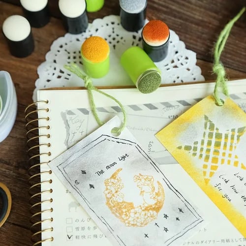 Avelena | Finger Arten – Kreatives Fingerfarben-Set mit Stempeln & Schablonen