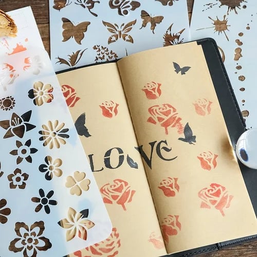 Avelena | Finger Arten – Kreatives Fingerfarben-Set mit Stempeln & Schablonen