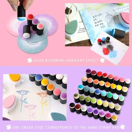 Avelena | Finger Arten – Kreatives Fingerfarben-Set mit Stempeln & Schablonen