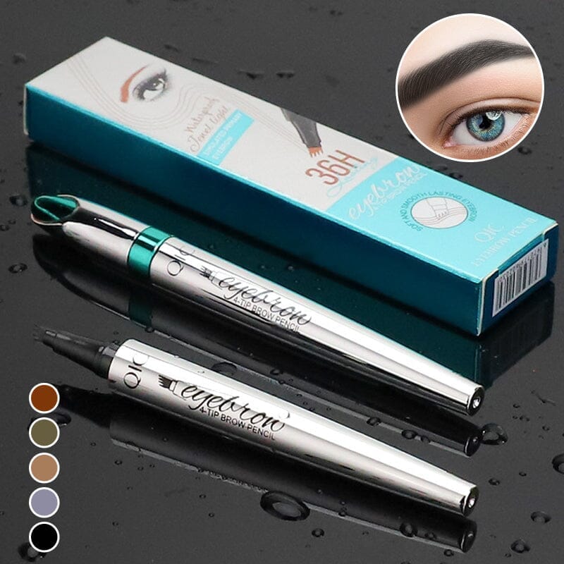 Avelena | Wasserdichter 3D-Microblading-Augenbrauenstift mit 4 Gabelspitzen