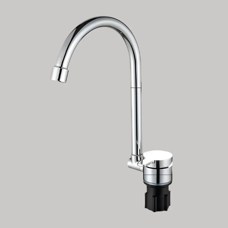 Avelena | Faltbarer Wasserhahn Menschlicher Barhahn 360-Grad-Schwenk RV-Hahn