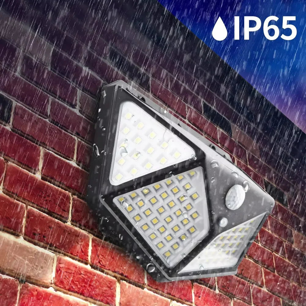 Avelena | Vielseitige Solarleuchte - Wetterfeste LED-Außenlampe mit Bewegungsmelder