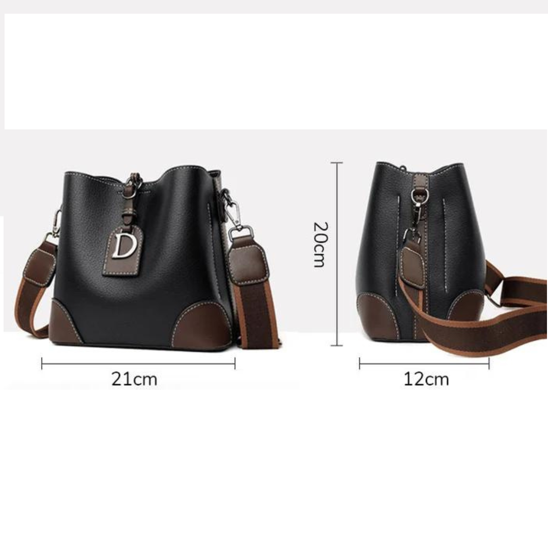 Avelena | ShoulderBag: Echtes Leder Nische Damen Umhängetasche