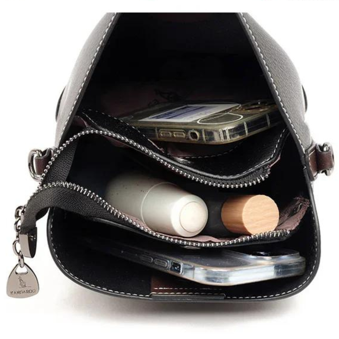 Avelena | ShoulderBag: Echtes Leder Nische Damen Umhängetasche