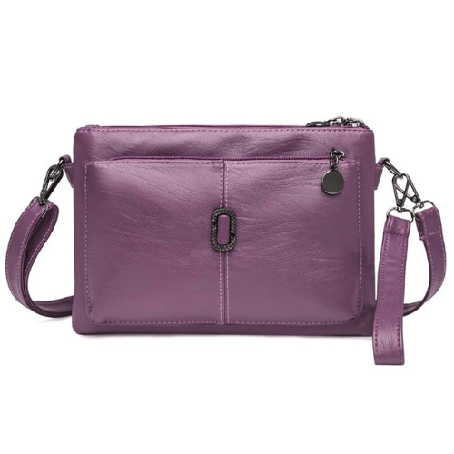 Avelena | Fosh – Damen Kleine Leder Schultertasche Premium Leder Finish