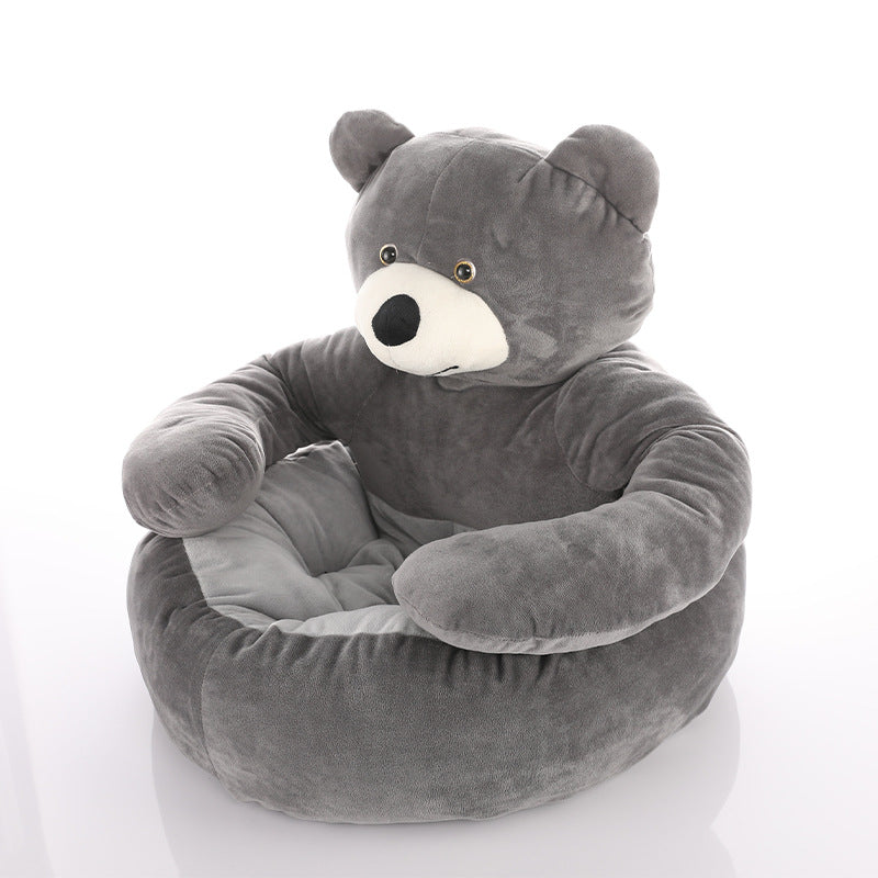 Avelena | Süßes abnehmbares Kuschelbär-Katzenbett